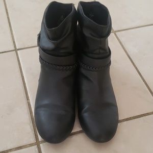 Black booties